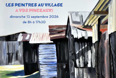 Peintres au village : dimanche 13 septembre 2026